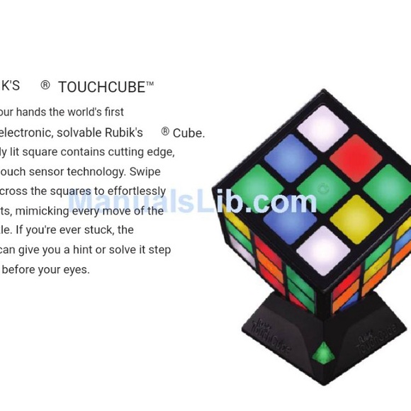 RARE RUBIKS INTERACTIVE TOUCH CUBE - Picture 2 of 2